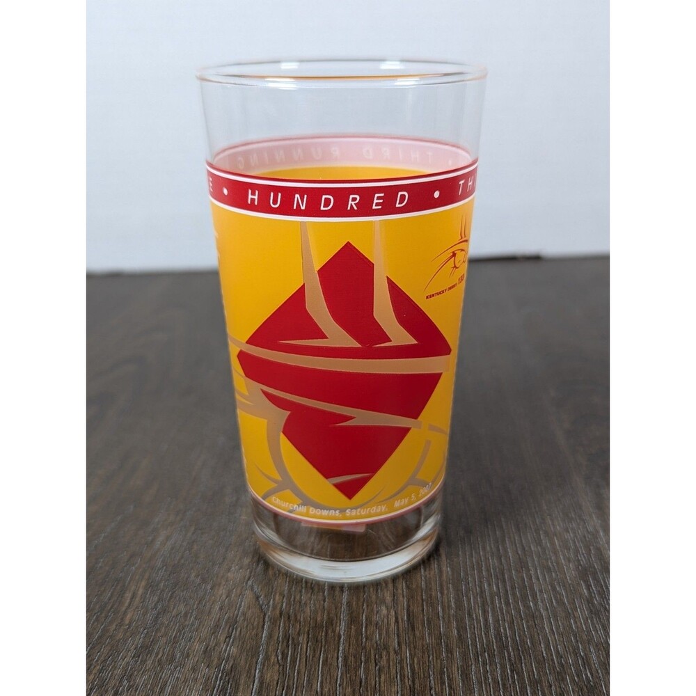 Officially Licensed Kentucky Derby 133 Mint Julep Glass Souvenir Horse Racing